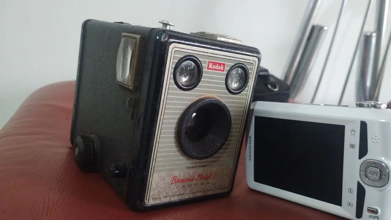 Câmeras Kodak retrô 