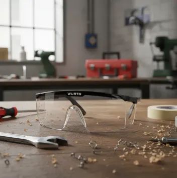WURTH OCULOS WURTH PRO INCOLOR HASTE PRETA - Foto 3