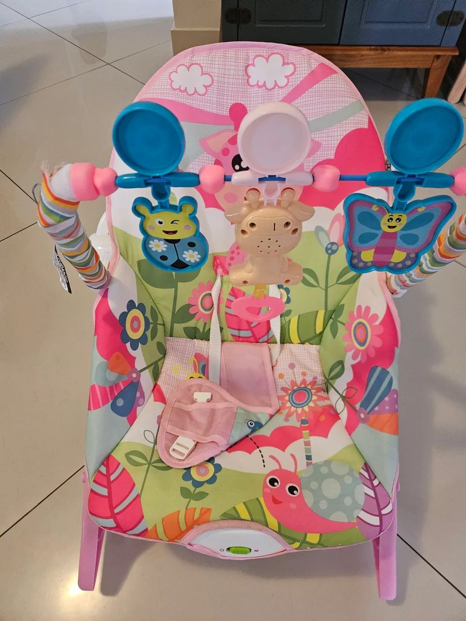Cadeirinha de balanço e descanso