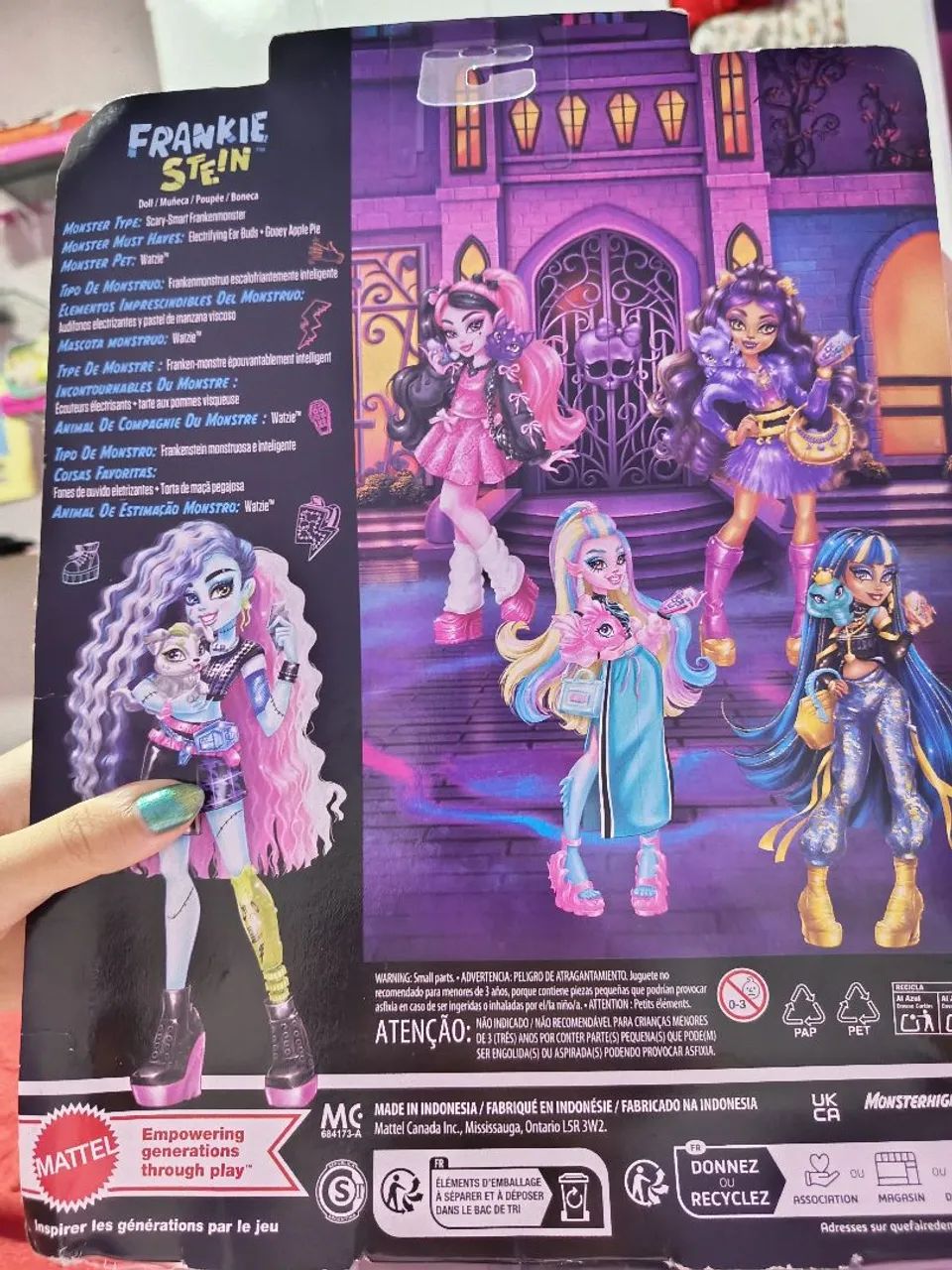 Boneca Frankie Stein Monster high core refresh - Foto 4