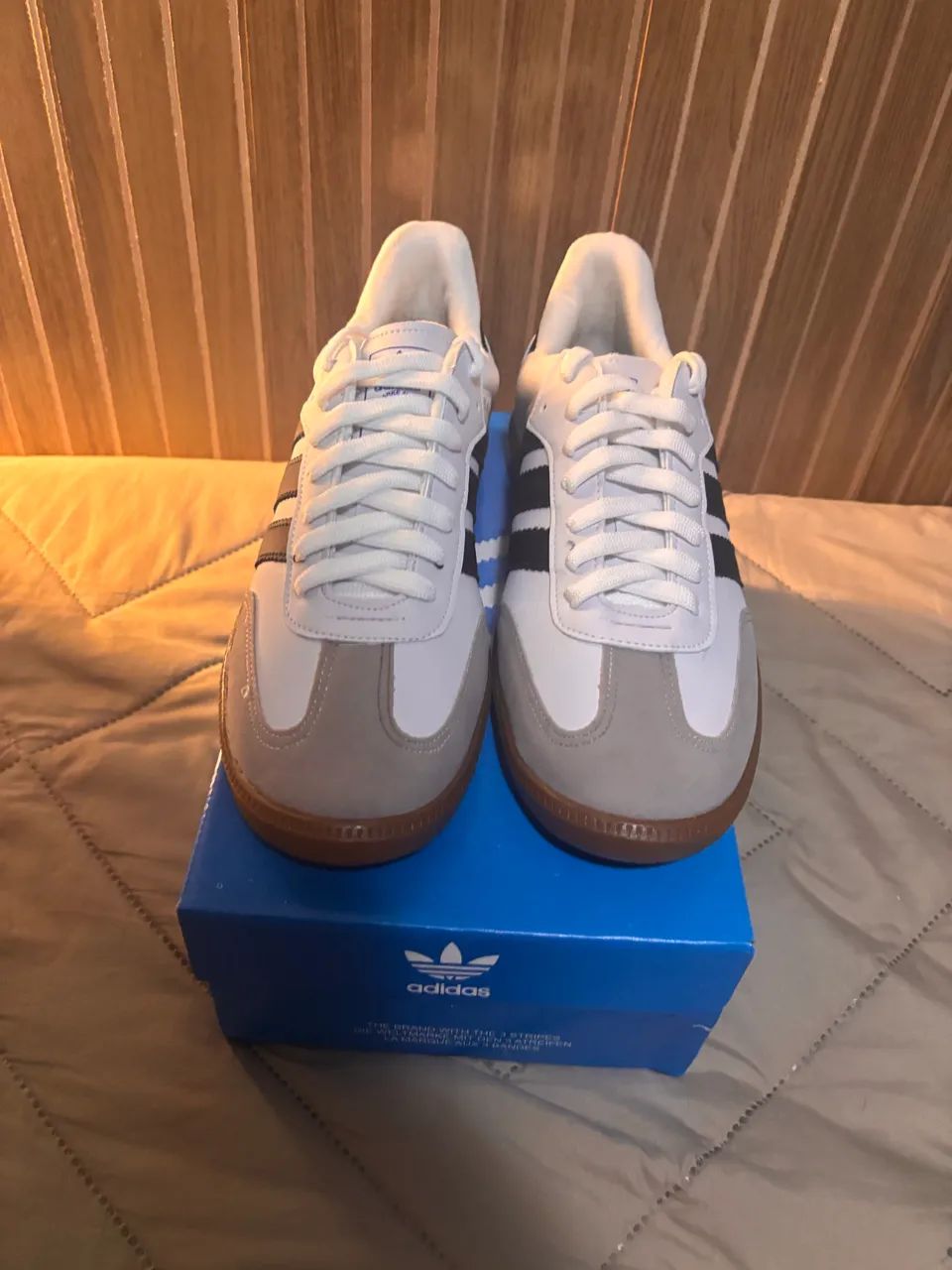 Adidas Samba Branco 42 - Foto 5