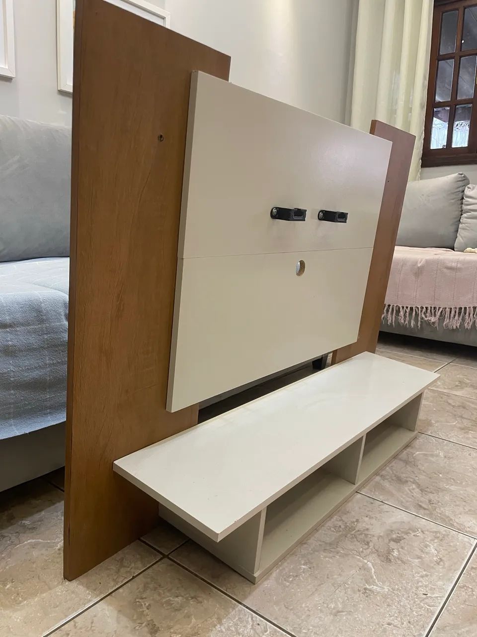 Painel com suporte de tv - Foto 2