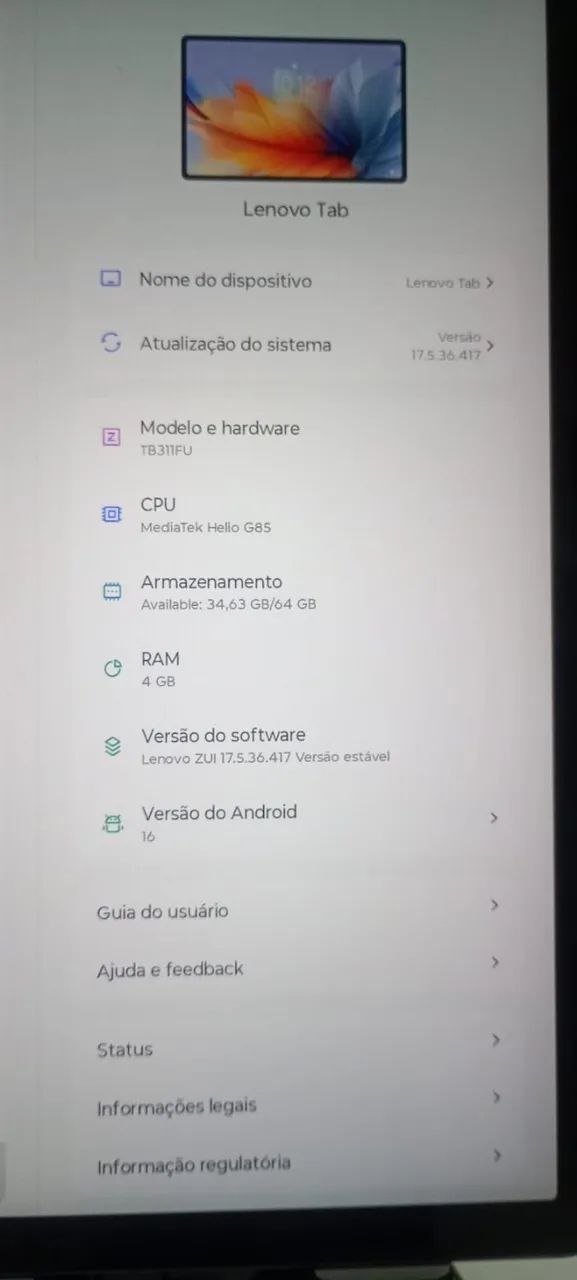 TABLET LENOVO 10.1 - Foto 5