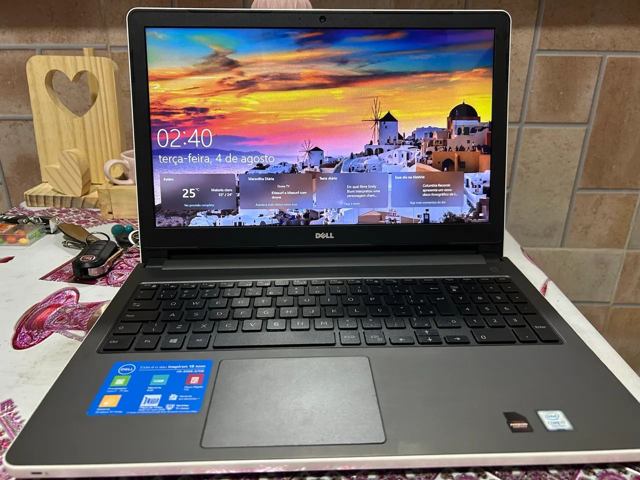 Notebook Dell Inspiron i15-5566-A70B