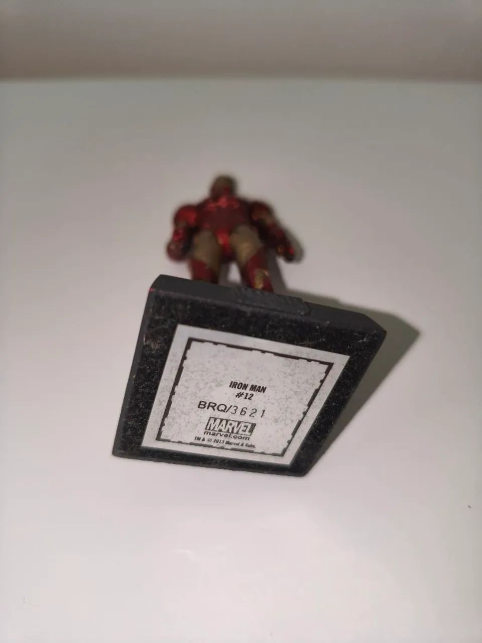 Miniatura Homem de Ferro Eaglemoss Marvel #12 Metal + Caixa + Fascículo - Foto 2