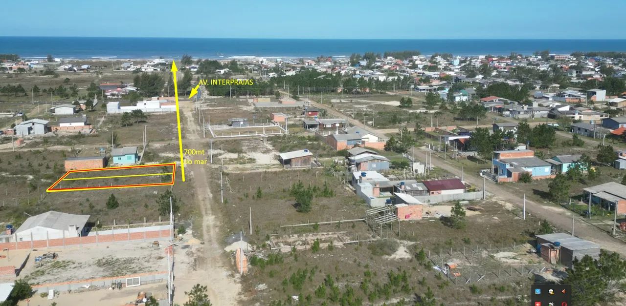 Terrenos praia Xangri-lá dos Mares a 780m da Beira Mar
