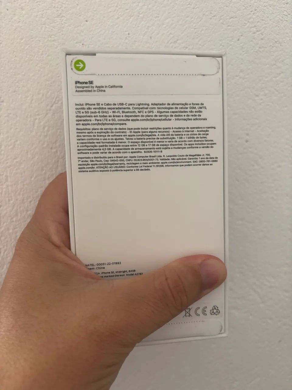 iPhone SE (3ª geração) 64GB - Meia-noite - Foto 2