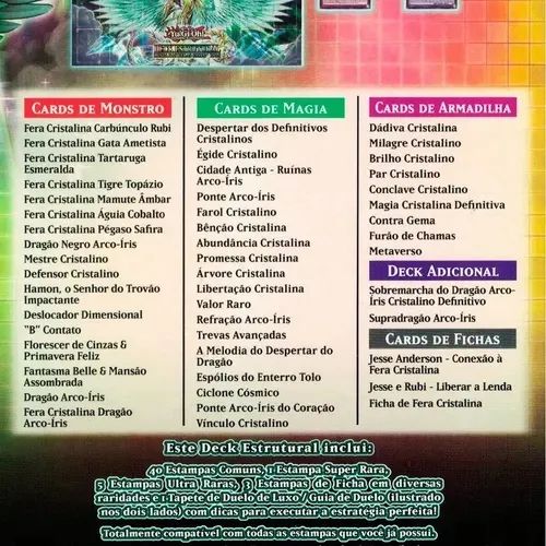 3 decks estruturais de feras cristalinas  - Foto 2