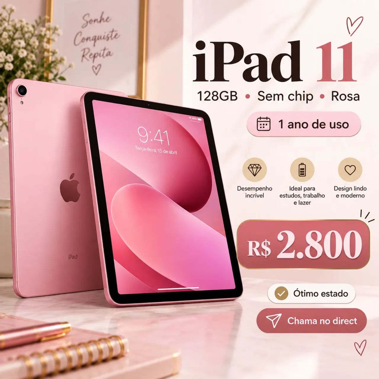 IPAD 11? A16 128GB - Foto 4