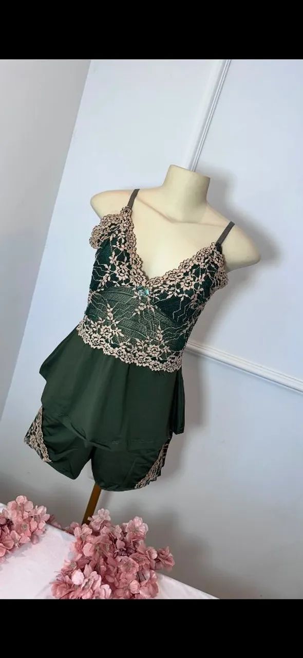 Baby Doll de renda  - Foto 3