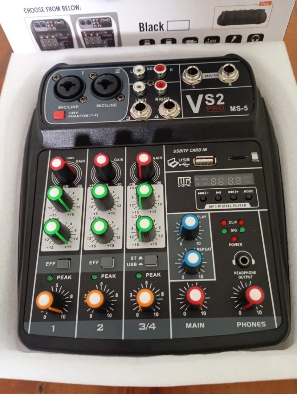 Mesa de Som VS2PRO MS-5 - Foto 2