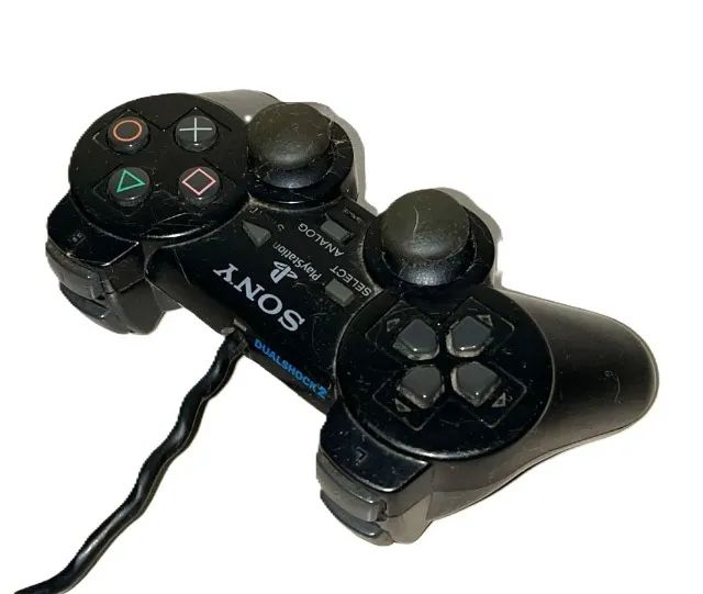 Controle Original Ps2 Preto - Foto 3