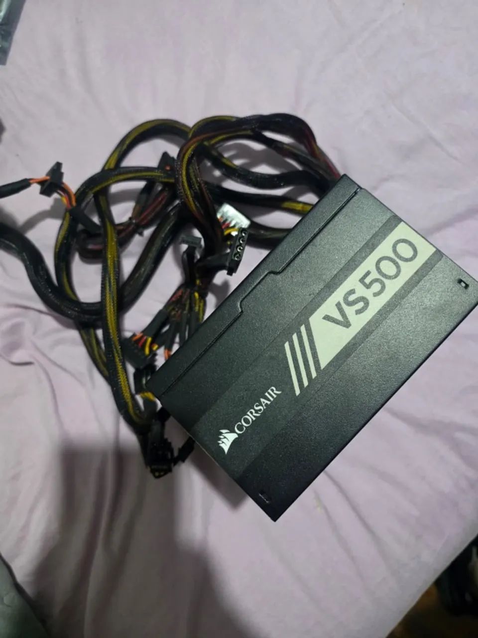 Fonte 500W Corsair VS500 Usada - Foto 3