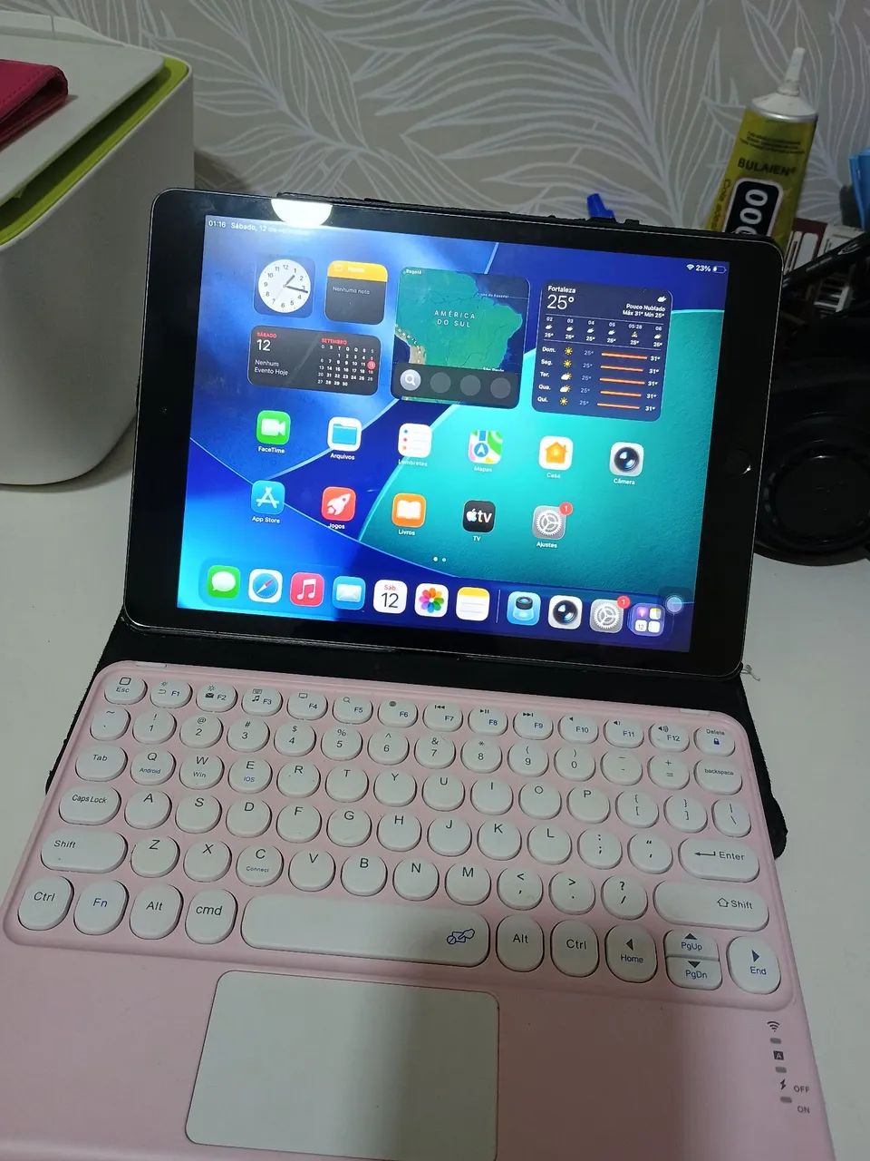 ipad 9 funcionando tudo perfeitamente 