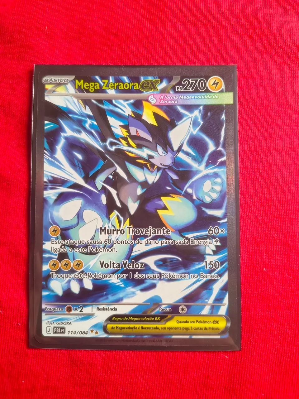 Mega Zeraora ex (114/084)