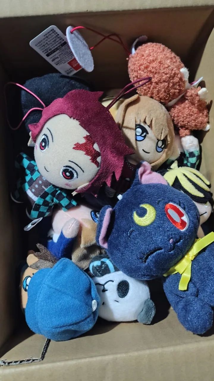 Caixa de Pelucias Japonesas