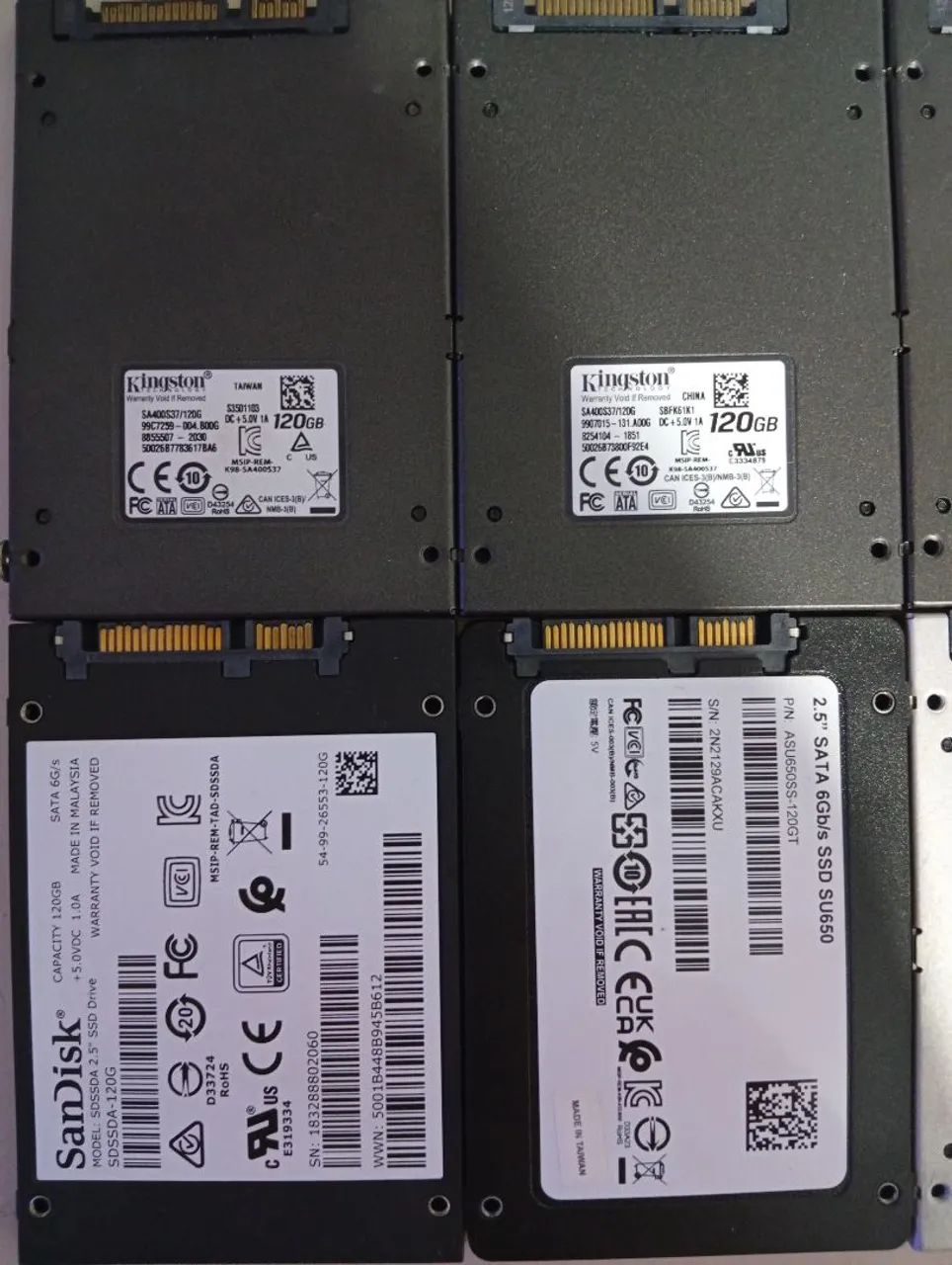 Lote 8 SSDs 120gb - Foto 5