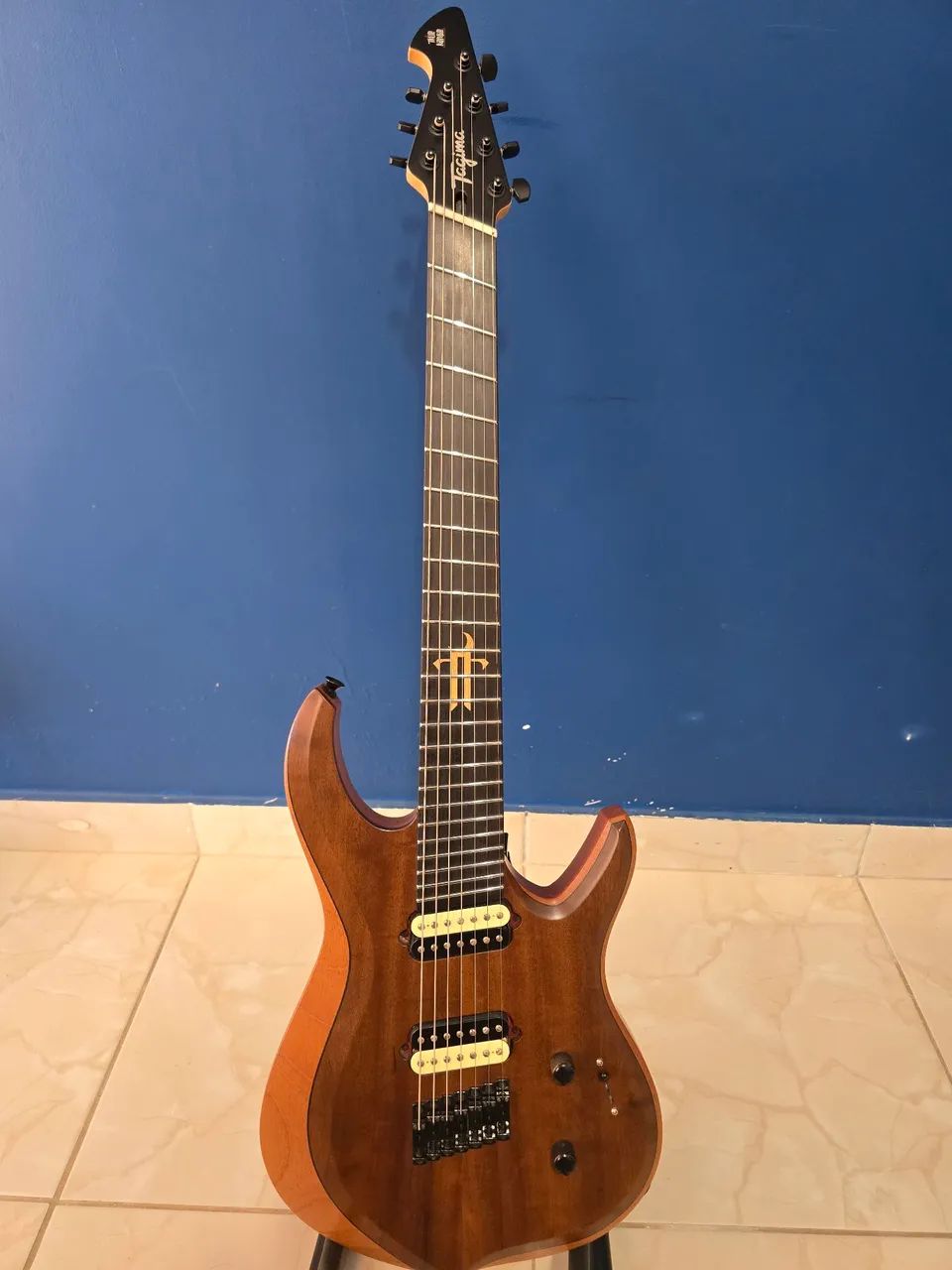 Guitarra Tagima True Range 7 Cordas Natural - Excelente Estado