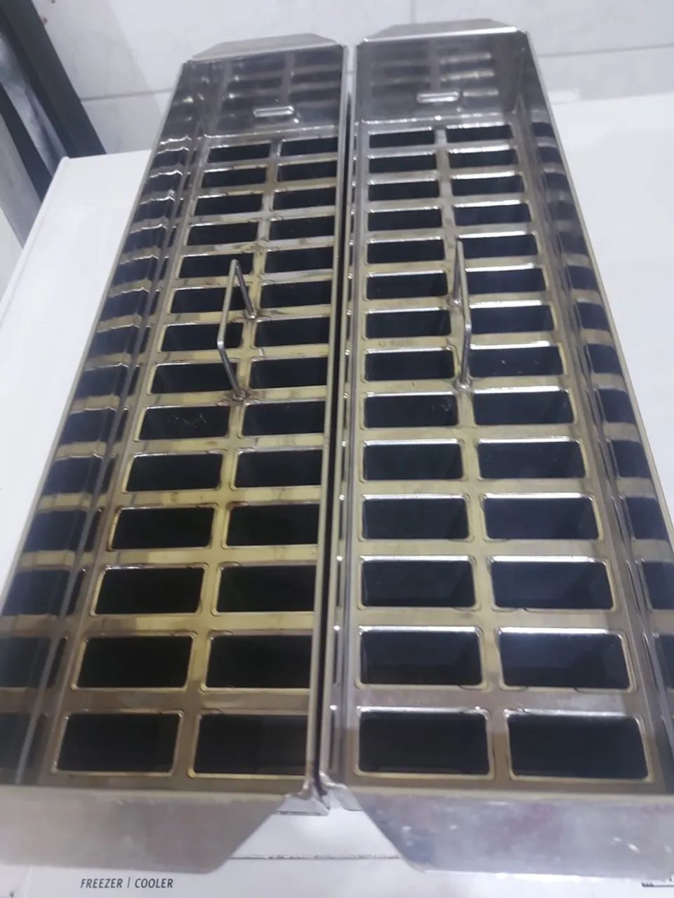 Formas de picolés 28 cavidades da ata forma modelo Wave nova - Foto 4