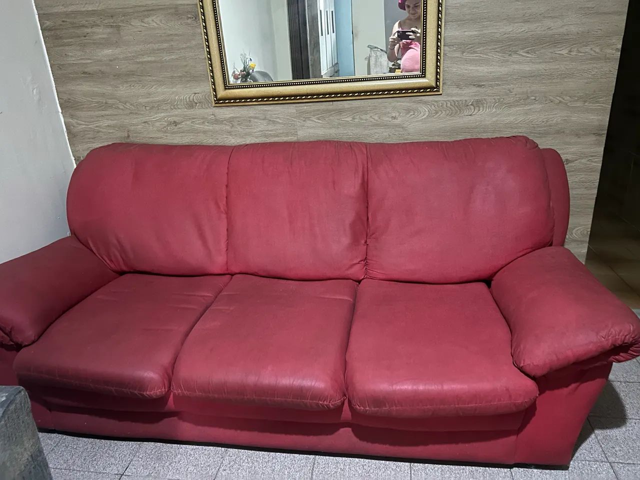 Sofá vermelho  - Foto 2