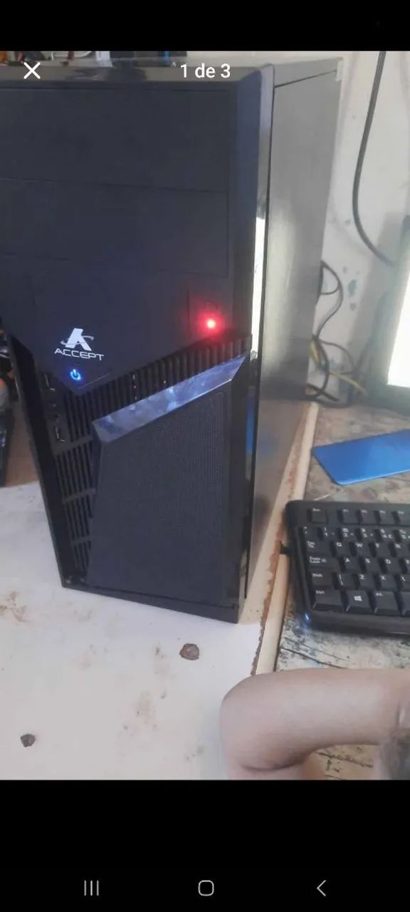Cpu ddr4 8°geração funcionando perfeitamente