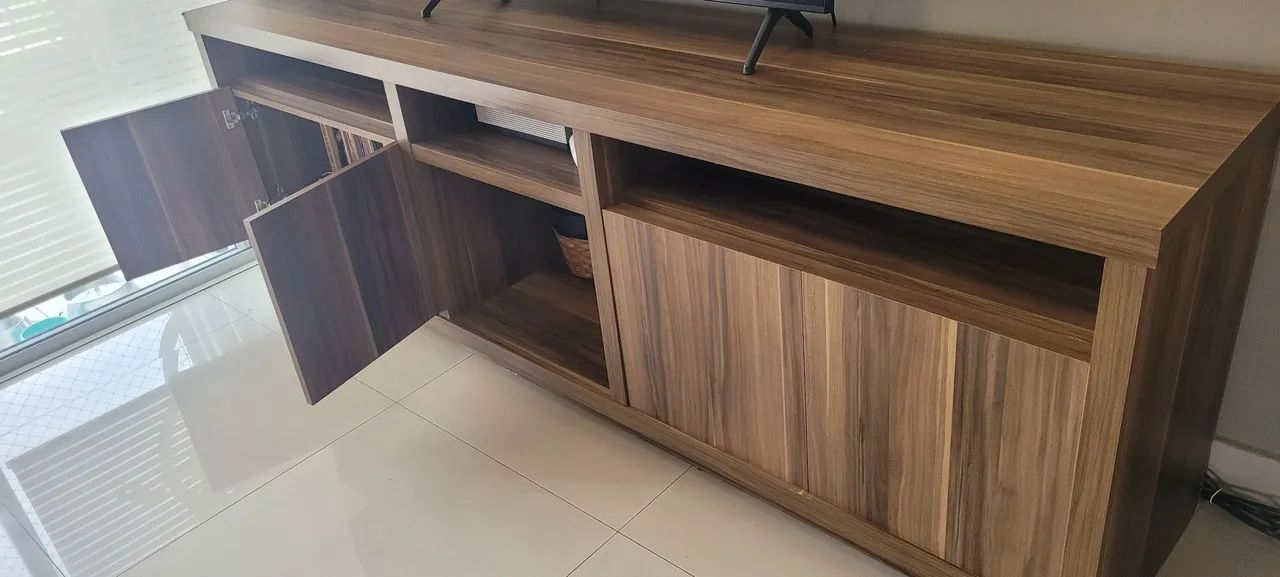 Rack + Painel para TV em MDF 100% - Foto 2