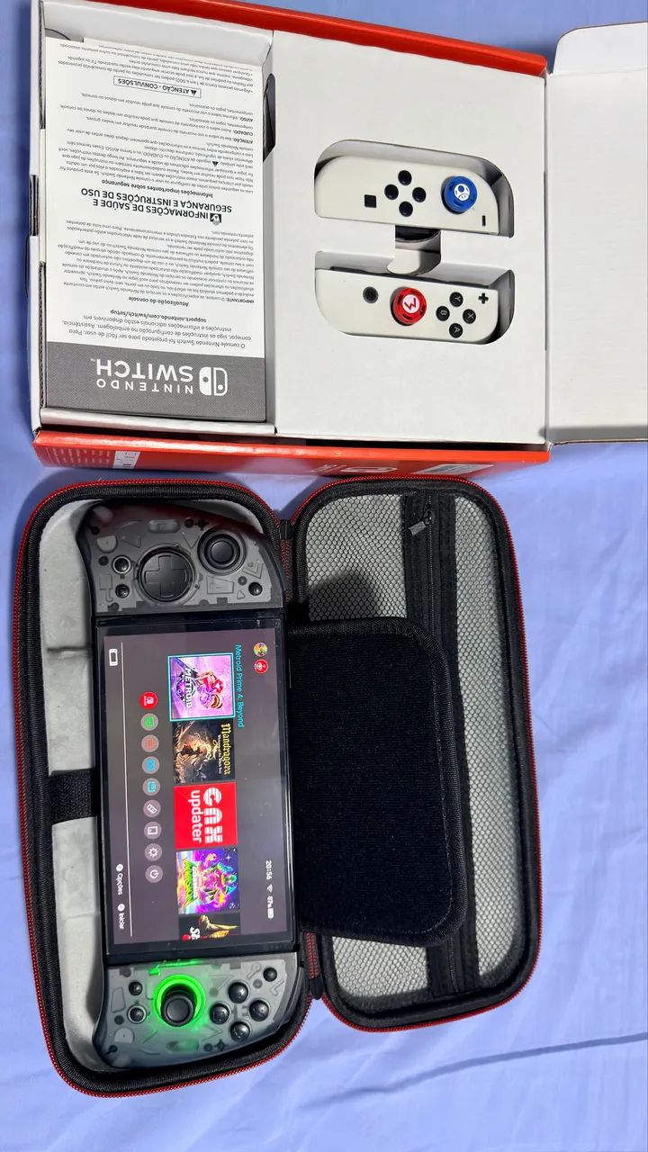 Vendo Nintendo Switch Oled Desbloqueado  - Foto 2