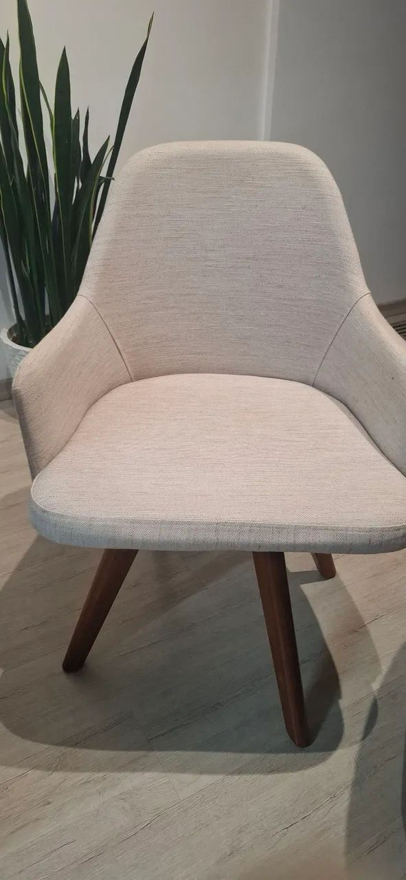 Poltronas giratoria.tecido  2 unidades  - Foto 2