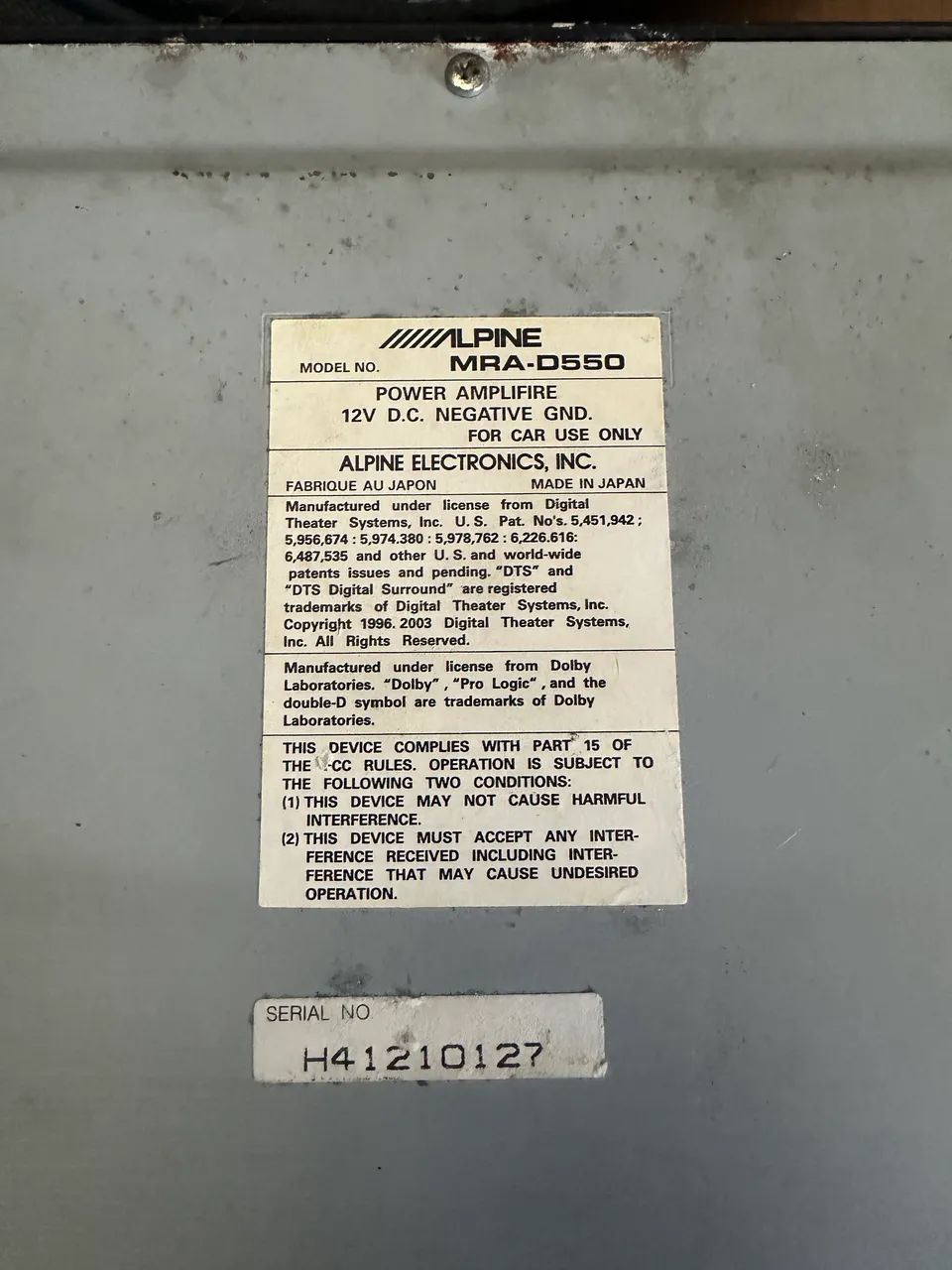 Modulo Alpine Alpine MRA-D550  - Foto 4