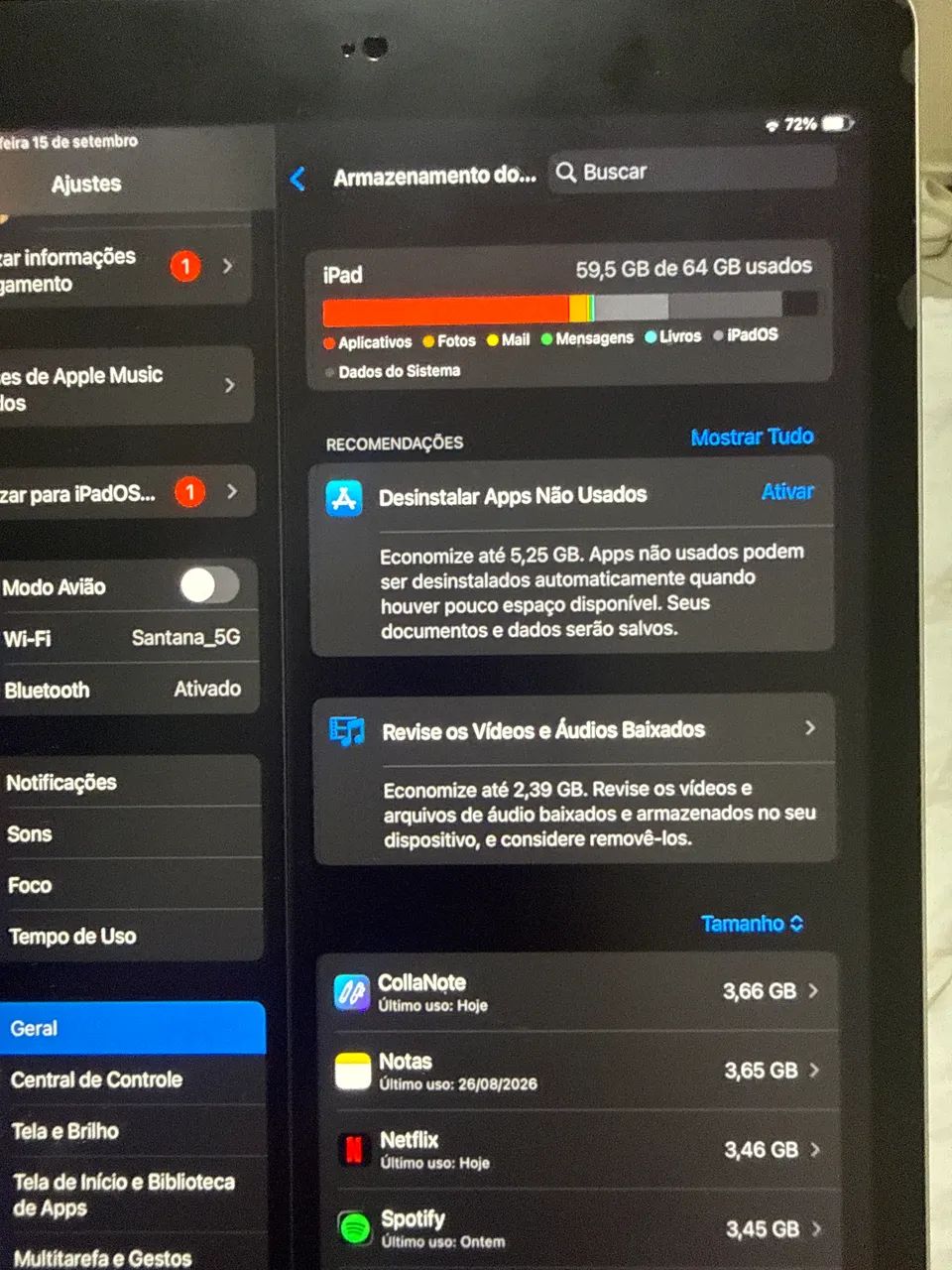 ipad 9° geração 64 G - Foto 4