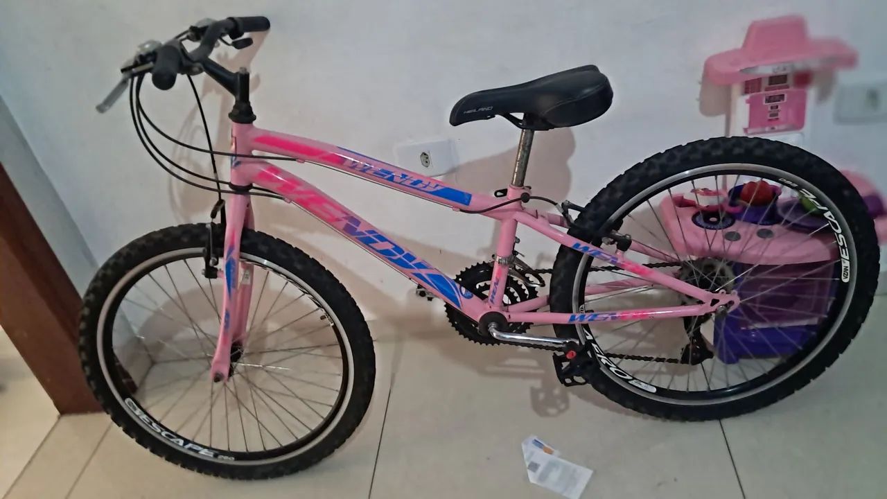 Linda bicicleta Aro 24 só pegar e andar *. - Foto 2