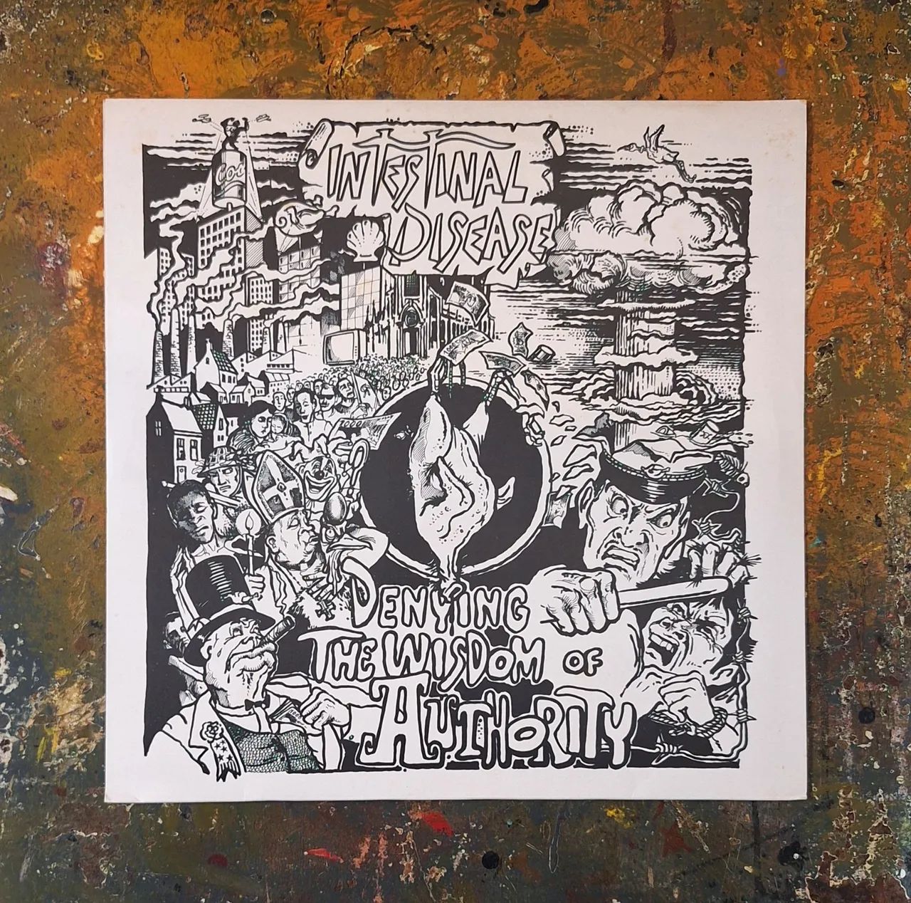 ROT e Intestinal Disease - Split Lp Grindcore, Ratos de Porão  - Foto 3