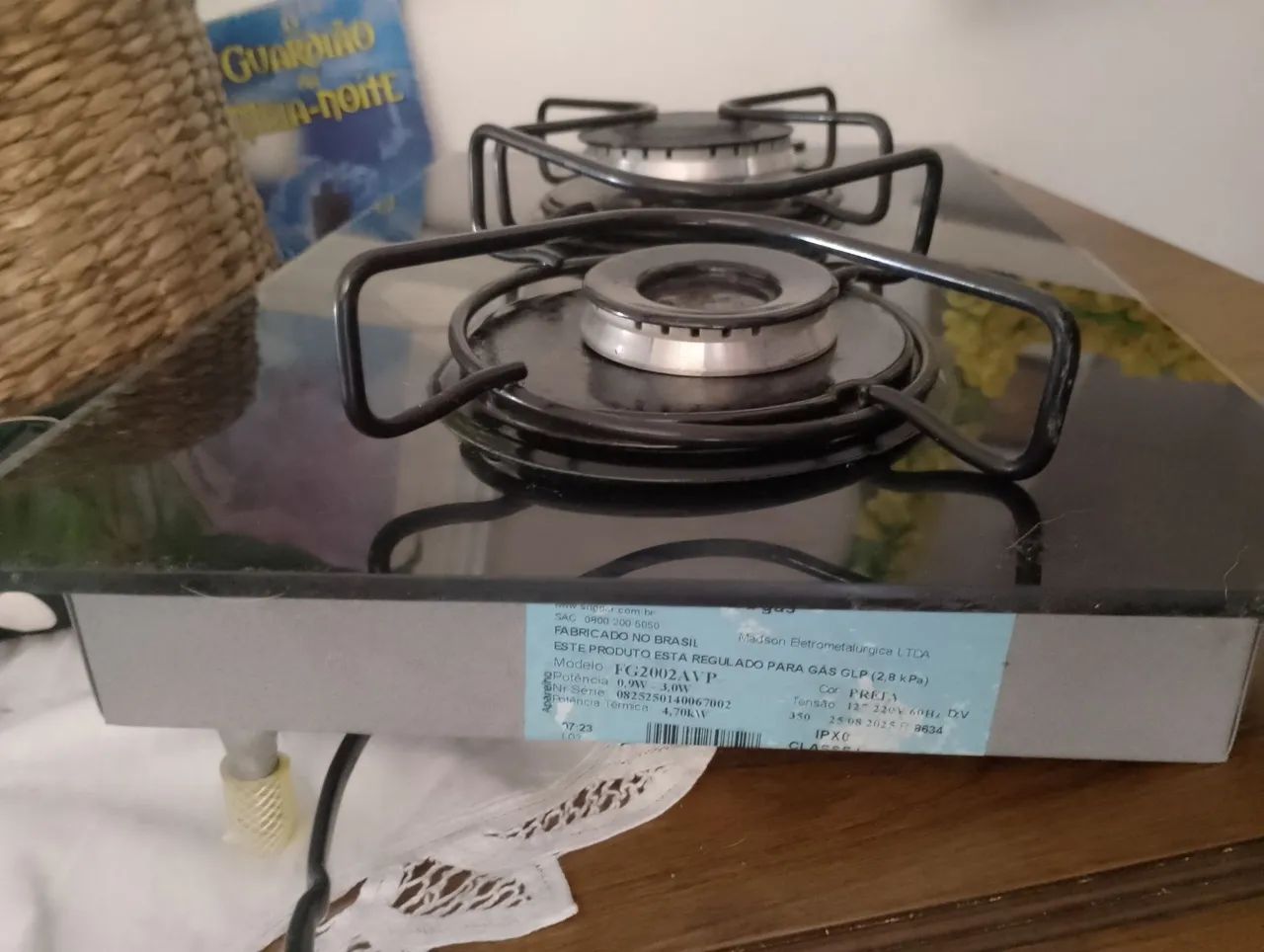 Fogão KOOK top de 2 duas bocas - Foto 4