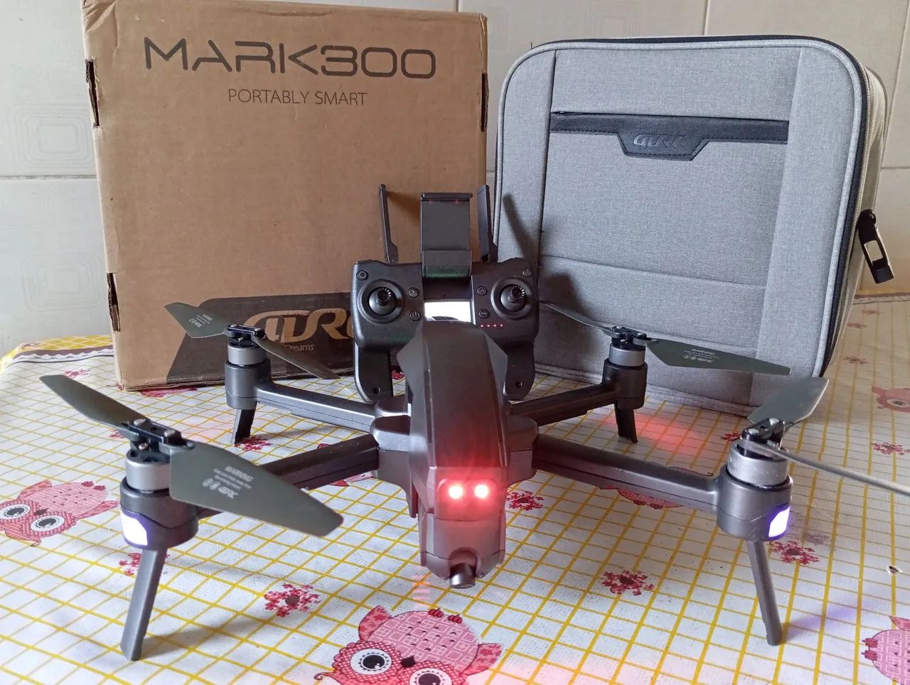 Drone Mark 300 sem conectar o controle 