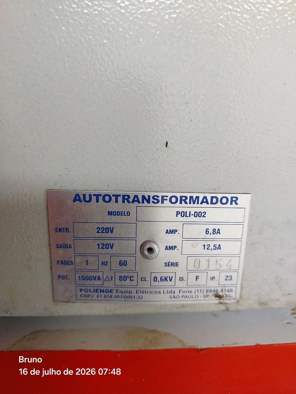 Transformador 220w para 110w - Foto 2