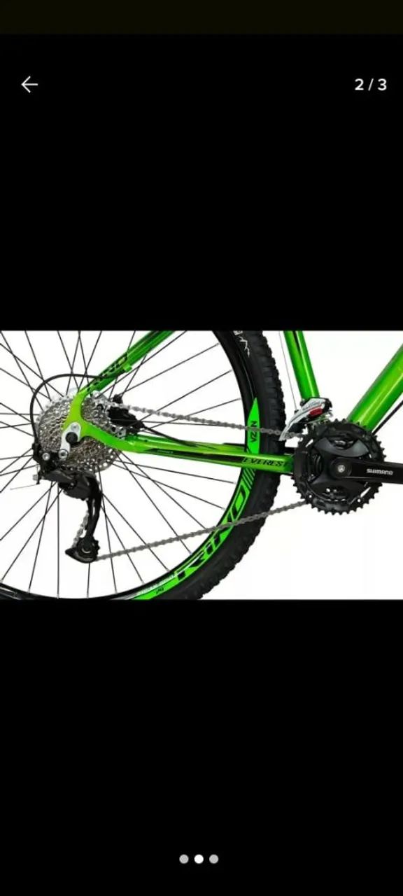 Bicicleta verde neon - Foto 3