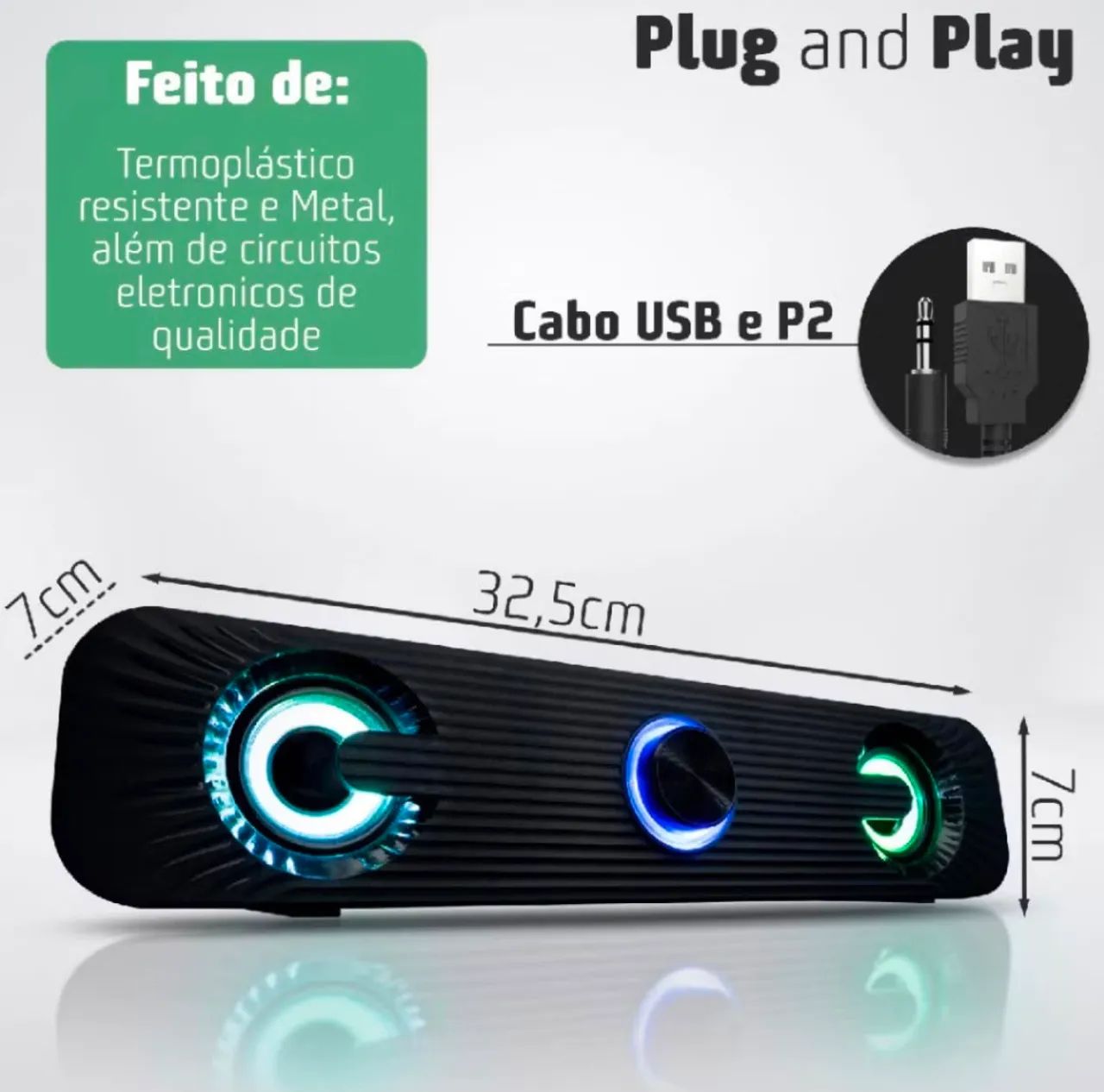 Soundbar com ótima qualidade de som - Foto 3