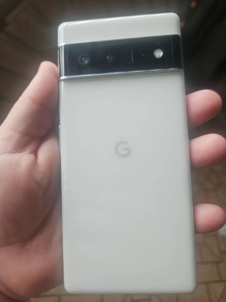 Carcaça Google Pixel 6 Pro branca