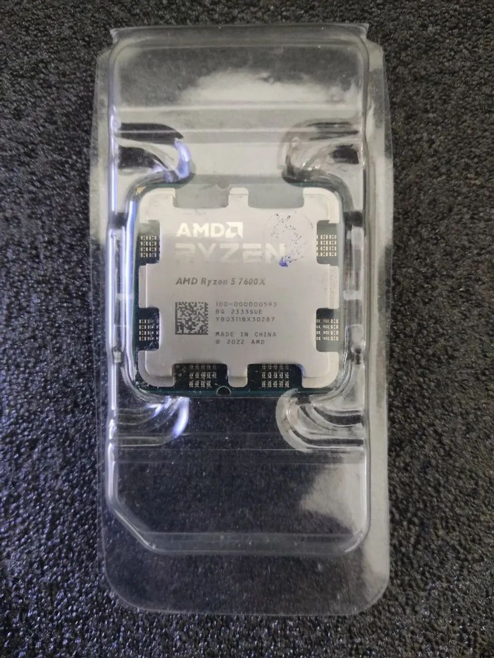 Processador AMD Ryzen 5 7600X AM5 DDR5 OEM (Usado / Perfeito Estado)