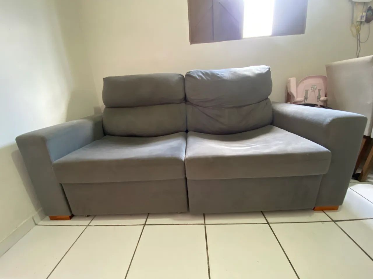 Vendo sofá 500,00 (posso negociar para vender logo)  - Foto 2