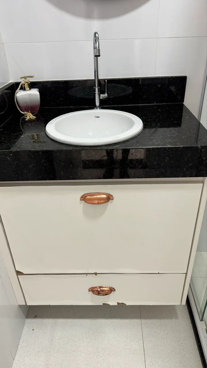 Vendo pia de mármore com móvel  - Foto 2