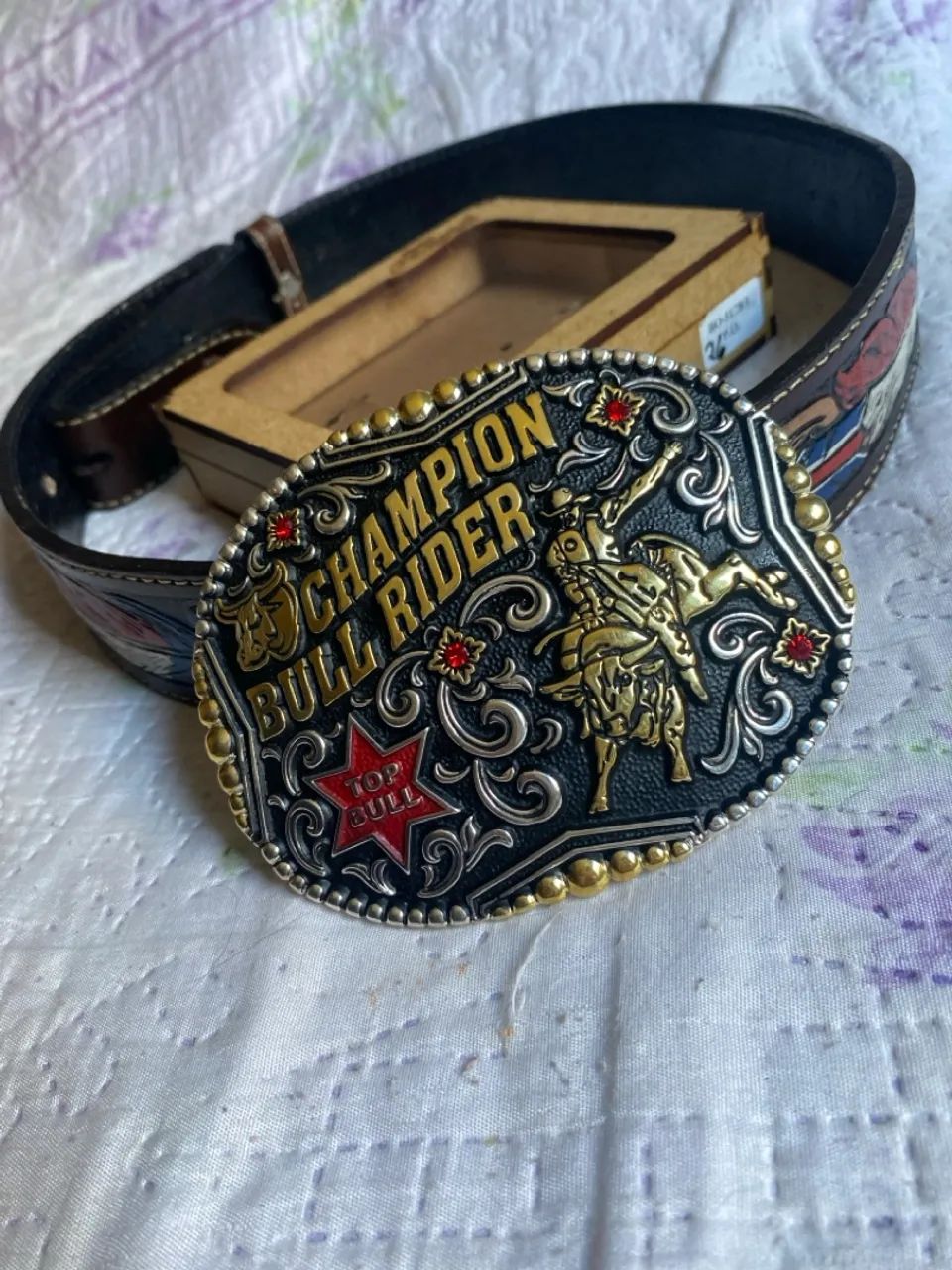 Fivela da champion bull rider  - Foto 3