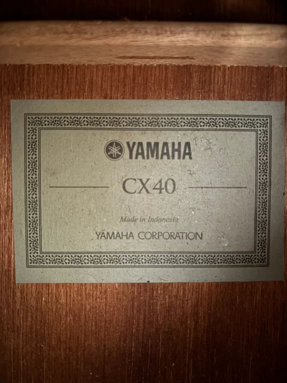 Violão Yamaha CX-40 Eletroacústico - Foto 4