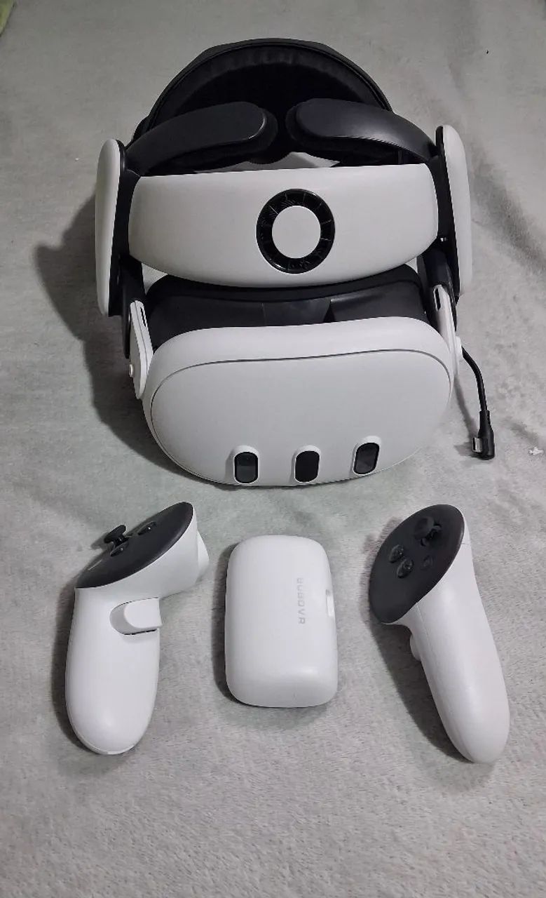 Meta Quest 3 512gb + Bobovr S3 Pro - Peças e Acessórios de Vídeo