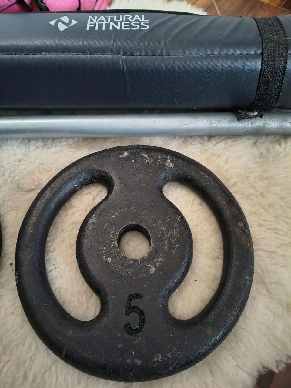 Halter - Barra e pesos - Foto 3