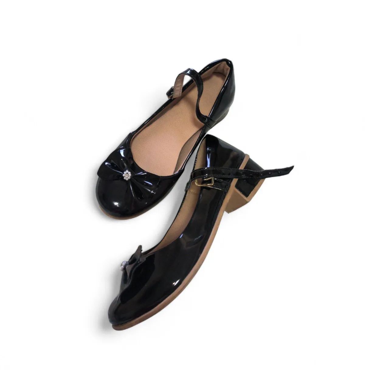 Sapato boneca preto 36 - Foto 2