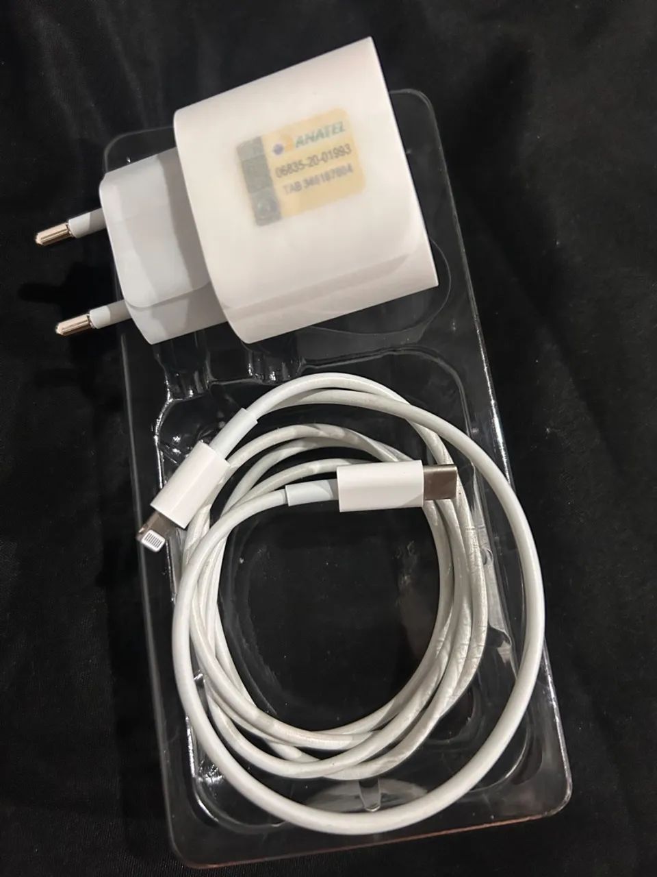 Carregador original iPhone 