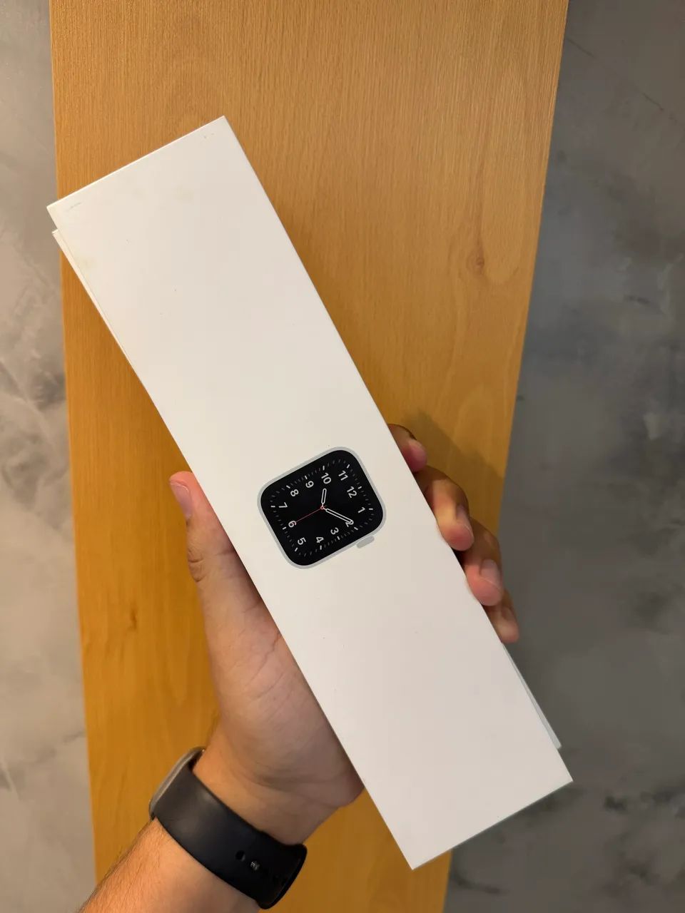 Caixa de Apple Watch SE 44MM Prata GPS + CEL 