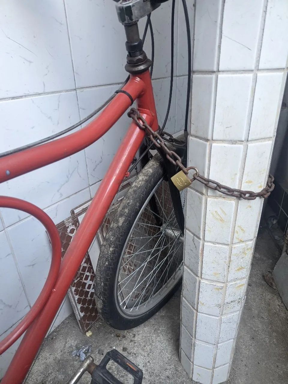 Bicicleta Estilo Monark (Vermelha) - Aro 29 - Foto 4