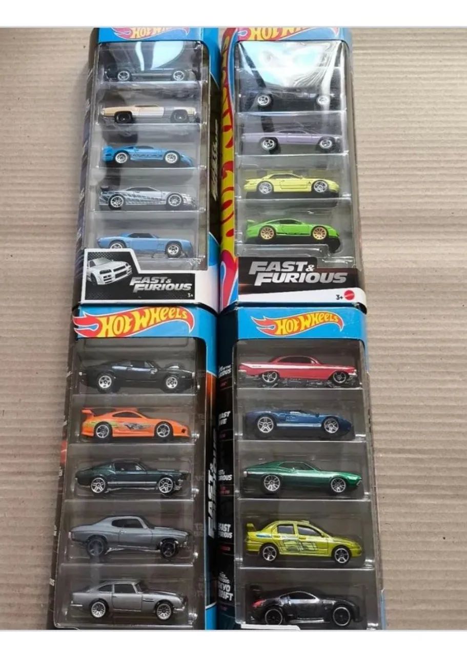4 sets hot Wheels velozes e furiosos  - Foto 5